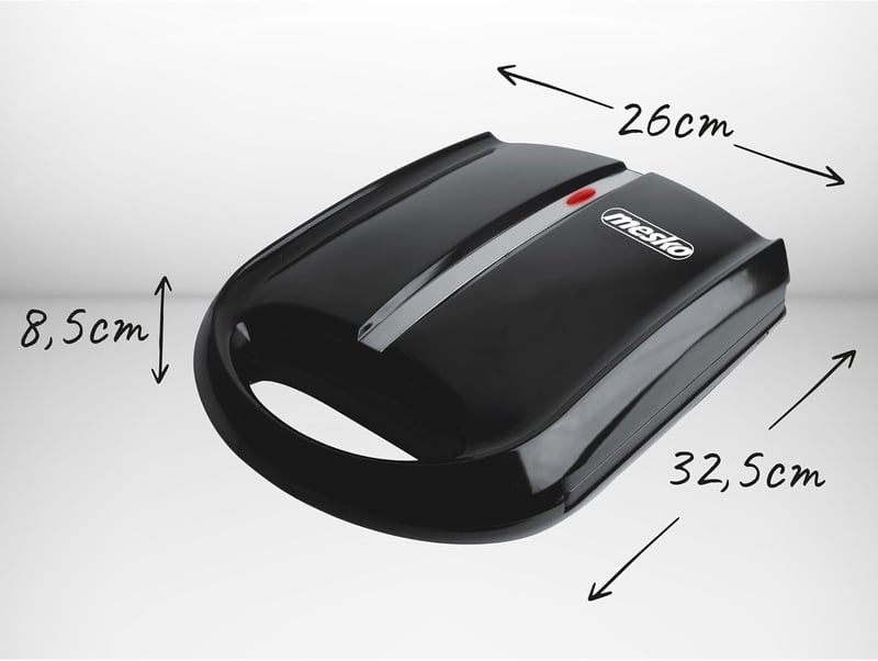 Mesko MS3041 Diós Gofrisütő 1600W Antilengő Bevonattal 24 Darabos