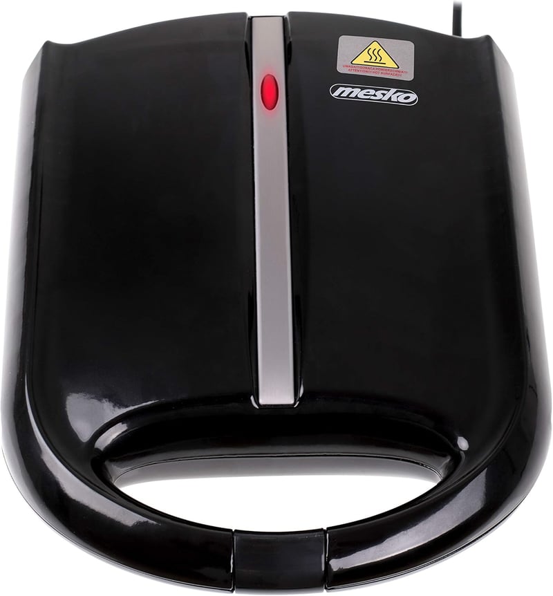 Mesko MS3041 Diós Gofrisütő 1600W Antilengő Bevonattal 24 Darabos