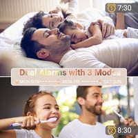 Mesqool Extra Hangos Vibrációs Ébresztőóra Mély Alvók Hallássérültek Kék 6