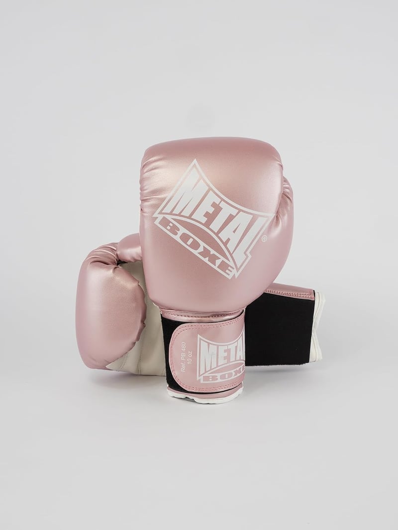 Metal Boxe Initiation bokszkesztyű - rózsaszín - 10 oz