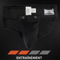 METAL BOXE Férfi Tiefschutz Suspensorium Edzés Védelem - L, Black 4