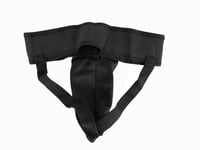 Protecție inghinală pentru bărbați Metal Boxe - Negru, mărimea XS - Protecție pentru zona pelviană rezistentă la șocuri pentru arte marțiale 4
