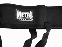 Protecție inghinală pentru bărbați Metal Boxe - Negru, mărimea XS - Protecție pentru zona pelviană rezistentă la șocuri pentru arte marțiale 7