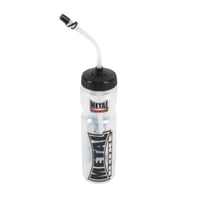 Športová fľaša Metal Boxe MB002 – biela/priehľadná 1