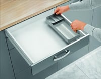 Metaltex Evőeszköz Tartó 40-49 cm Szürke/Fekete Konyhai Szervező - Single 5