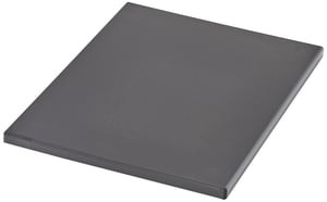 Metaltex profesionalna polietilenska daska za rezanje, crna, 38x28x1,5 cm - rabljeno, nedostaje gumena nožica (stanje: vidi 2. sliku)