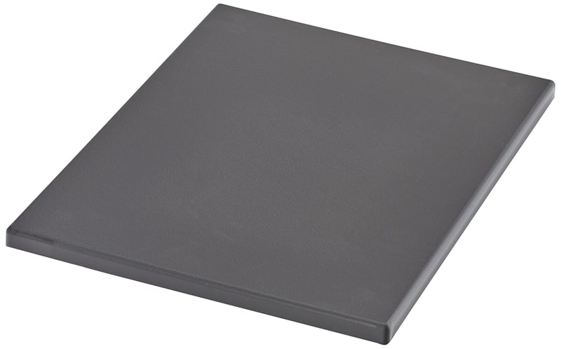 Profesionálna polyetylénová doska na krájanie Metaltex, čierna, 38x28x1,5 cm