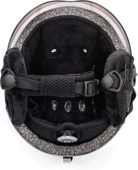 meteor Sí bukósisak snowboardhoz gyermek és felnőtt uniszex sötétszürke csillag mintával 8