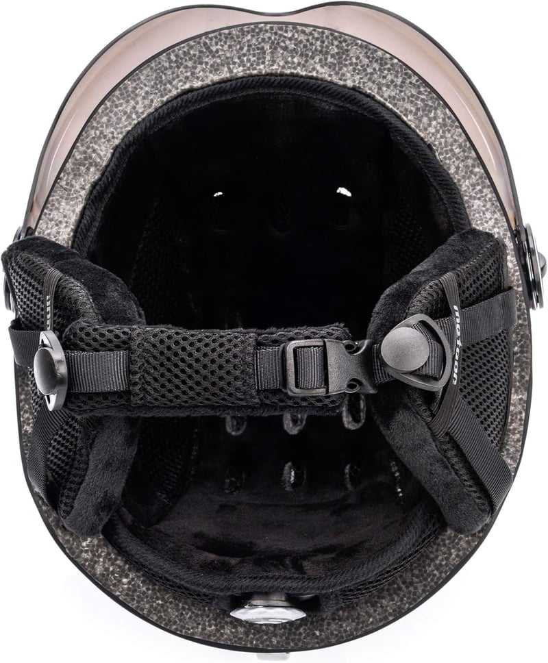 meteor Sísisak Visoros Unisex L (58-61cm) Fekete Snowboard Sisak