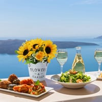 Floarea-soarelui artificială METODIM în ghiveci, plantă decorativă pentru interior și exterior, decorațiune de masă pentru living, balcon, dormitor sau nuntă 3