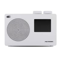 Digitálne rádio Metronic 477252 DAB+/FM s farebným displejom – biele 3