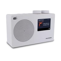 Digitálne rádio Metronic 477252 DAB+/FM s farebným displejom – biele 1