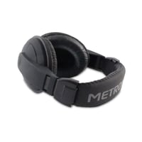 Káblové slúchadlá k TV Metronic 480143, 6 m kábel, 3,5 mm jack, 6,35 mm adaptér, ľahké a nastaviteľné, stereo, čierne 2