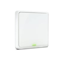 Metronic 495712 Inteligentný bezdrôtový vypínač Zigbee Wi-Fi s 3 programovateľnými funkciami pre inteligentnú domácnosť, biely, 85x85x14 mm 1