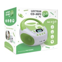 Player CD-MP3 portabil Metronic Gulli 477108 cu port USB - Verde, Radio Stereo 9
