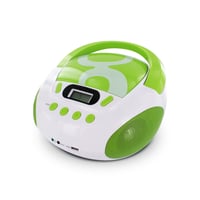 Player CD-MP3 portabil Metronic Gulli 477108 cu port USB - Verde, Radio Stereo 3
