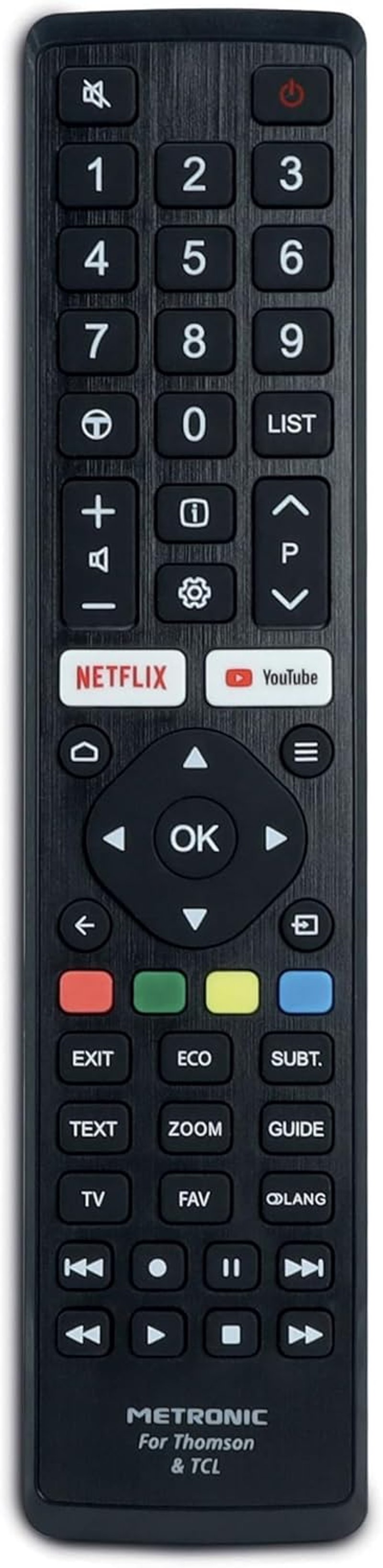 Metronic Távirányító Thomson és TCL TV-hez 495349 - Unique, Thomson & TCL replacement remote control
