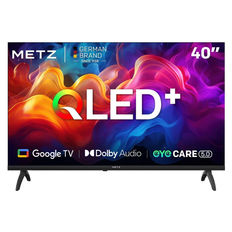 40-palcový (100 cm) QLED Smart TV Metz FHD MQF7000Z, Google TV, HDR10, Dolby Audio, DVB-T/T2/C/S/S2, Bluetooth 5.1, filter modrého svetla EyeCare