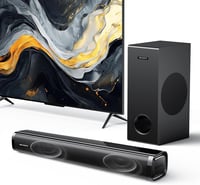 MEVOSTO 2.1CH soundbar mélynyomóval - fekete 2