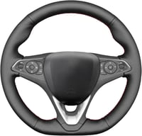 MEWANT Kézzel Varrott Mikroszálas Bőr Kormányhuzat Vauxhall Astra K/Corsa F/E/Combo E/Grandland X/Insignia/Mokka 1