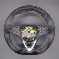 MEWANT Kézzel Varrott Mikroszálas Bőr Kormányhuzat Vauxhall Astra K/Corsa F/E/Combo E/Grandland X/Insignia/Mokka 2