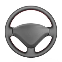 Poťah na volant MEWANT pre Peugeot 206/207, Citroën Berlingo/Jumpy, Fiat Scudo - čierny 1