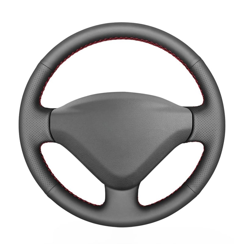 Poťah na volant MEWANT pre Peugeot 206/207, Citroën Berlingo/Jumpy, Fiat Scudo - čierny