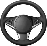 MEWANT Valódi Bőr Kormányhuzat M5 E60 E61 M6 E63 E64 BMW-hez 1