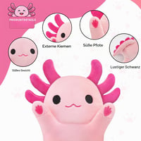 Pernă electrică de încălzire MewMix Axolotl cu funcție USB pentru gât, spate, umeri, abdomen și perioadă menstruală 3