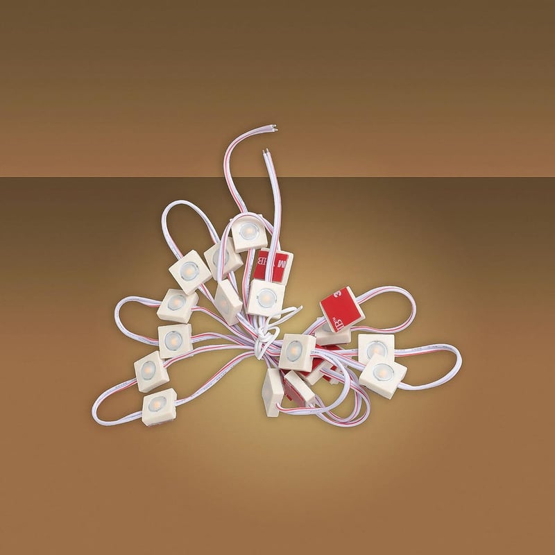 Mextronic LED modul szett 20db 0,36W 3000K 12V IP65 vízálló