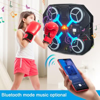MeYuxg Bluetooth Zenés Boxzsák Fali Edzőgép Kesztyűvel Felnőtteknek és Gyerekeknek 3