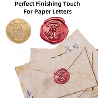 MeYuxg Harry Potter Viaszpecsét Szett Hogwarts Varázslat Meghívó Ajándék 4