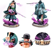 MEZHEN Roronoa Zoro Anime Figura PVC Szobor Gyűjtői Modell Asztali Dekoráció 3