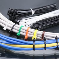 MgcTolBox 200 db fehér kábel kötegelő 100x2.5mm UV-álló nylon 5