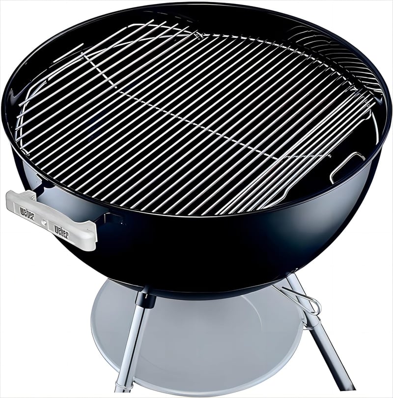 MGiessca 54,6 cm kerek grillrács Weber 57 cm széngrillhez, összecsukható grillrácscsere - 7436 cooking grate