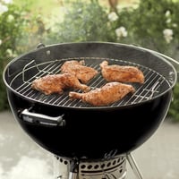 MGiessca 54,6 cm kerek grillrács Weber 57 cm széngrillhez, összecsukható grillrácscsere - 7436 cooking grate 7