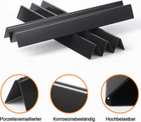 MGiessca 57 cm Flavorizer Bars Weber Spirit gázgrill aroma sín csere - 57x 5,7 x 6CM 7