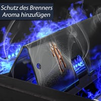 MGiessca Weber Spirit 200/210 égőcsövek, aroma sín és hővédő burner cover szett 9