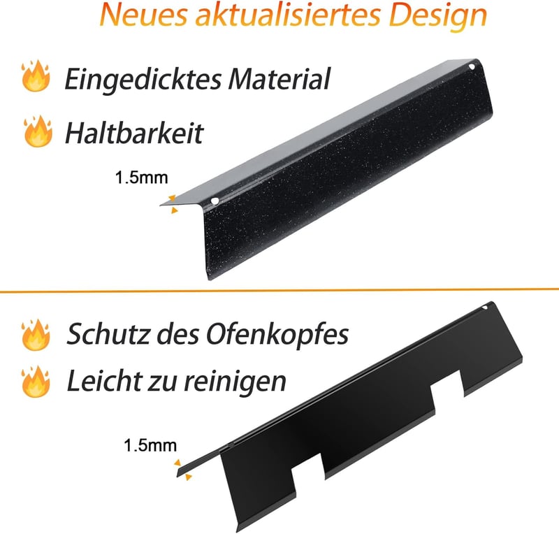 MGiessca Weber Spirit 200/210 égőcsövek, aroma sín és hővédő burner cover szett