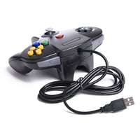 Miadore 2x Retro N64 USB Gamepad Joystick Klasszikus Vezetékes Vezérlő PC Mac Raspberry 5