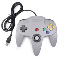 Miadore 2x Retro N64 USB Gamepad Joystick Klasszikus Vezetékes Vezérlő PC Mac Raspberry 8
