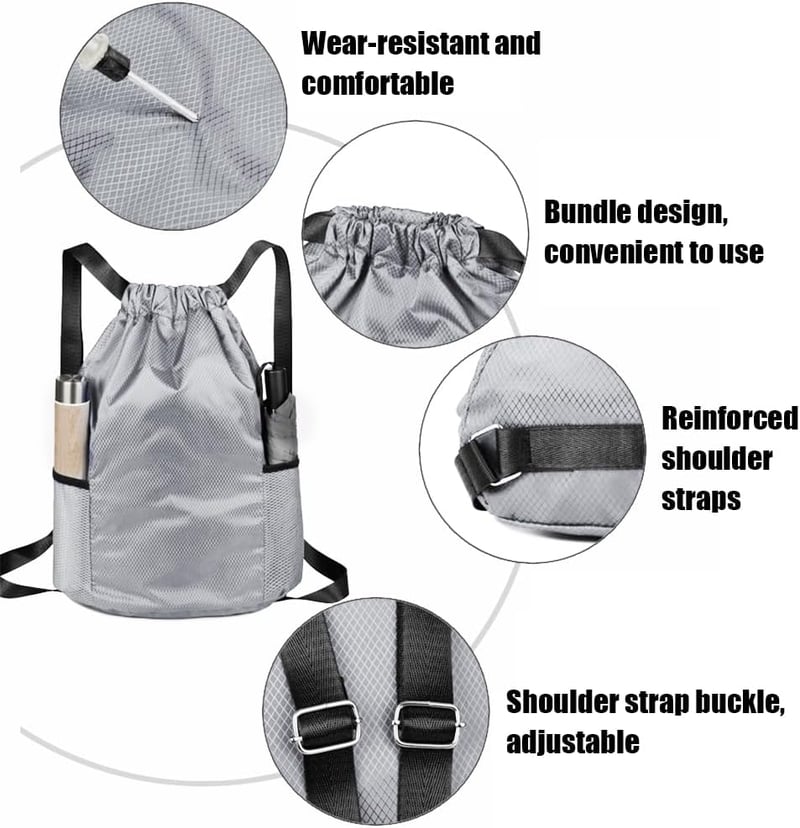 Rucsac sport multifuncțional Miayical 37x18x49cm cu compartiment pentru minge