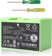 Micacorn 14,4V 36Wh 2500mAh Pótakkumulátor Roomba e és i Sorozathoz - Kompatibilis i3 i3+ i7 i7+ i8 i6 i4 e5 e6 Robotporszívókkal 1