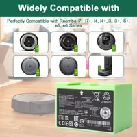 Micacorn 14,4V 36Wh 2500mAh Pótakkumulátor Roomba e és i Sorozathoz - Kompatibilis i3 i3+ i7 i7+ i8 i6 i4 e5 e6 Robotporszívókkal 2