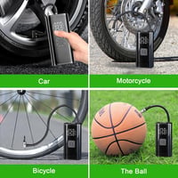 Micacorn 4500mAh hordozható elektromos légpumpa LCD kijelzővel autóhoz 5