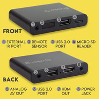 Micca 4K 60Hz Ultra HD médialejátszó USB és MicroSD támogatással 6