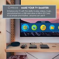 Micca 4K 60Hz Ultra HD médialejátszó USB és MicroSD támogatással 2