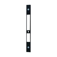 Broască dublă din aluminiu pentru uși europene Micel 92291 Cerradero, negru, 225 x 22 x 6,15 mm 1