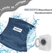 MICOOYO Mosható Kutyapelenka Hímeknek, Állítható Rögzítéssel, 3 db, M 6
