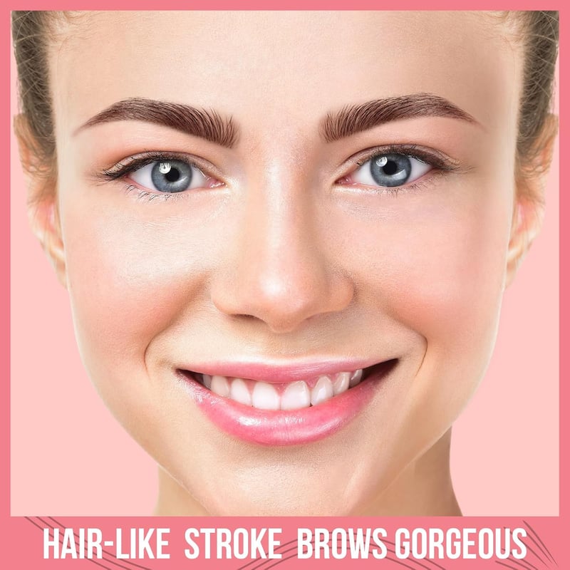 Microblading Szemöldök Ceruza 2in1 Fekete - Precíz Mikro Villás Applikátor